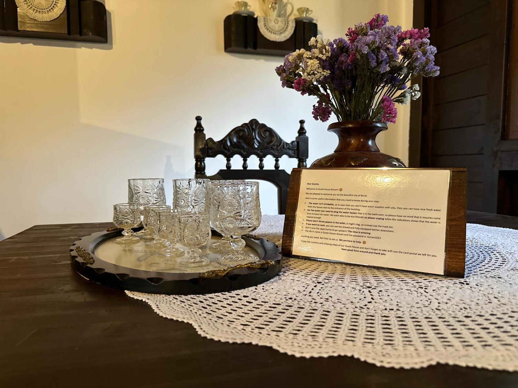 Guest House Gorani Берат Екстер'єр фото